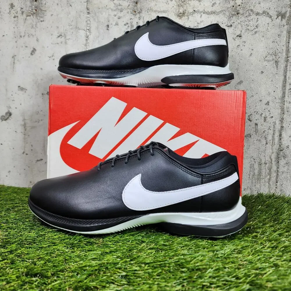 MSRP $160 Nike Air Zoom Victory Tour 2 Golf Shoes Black White Men’s Size 10